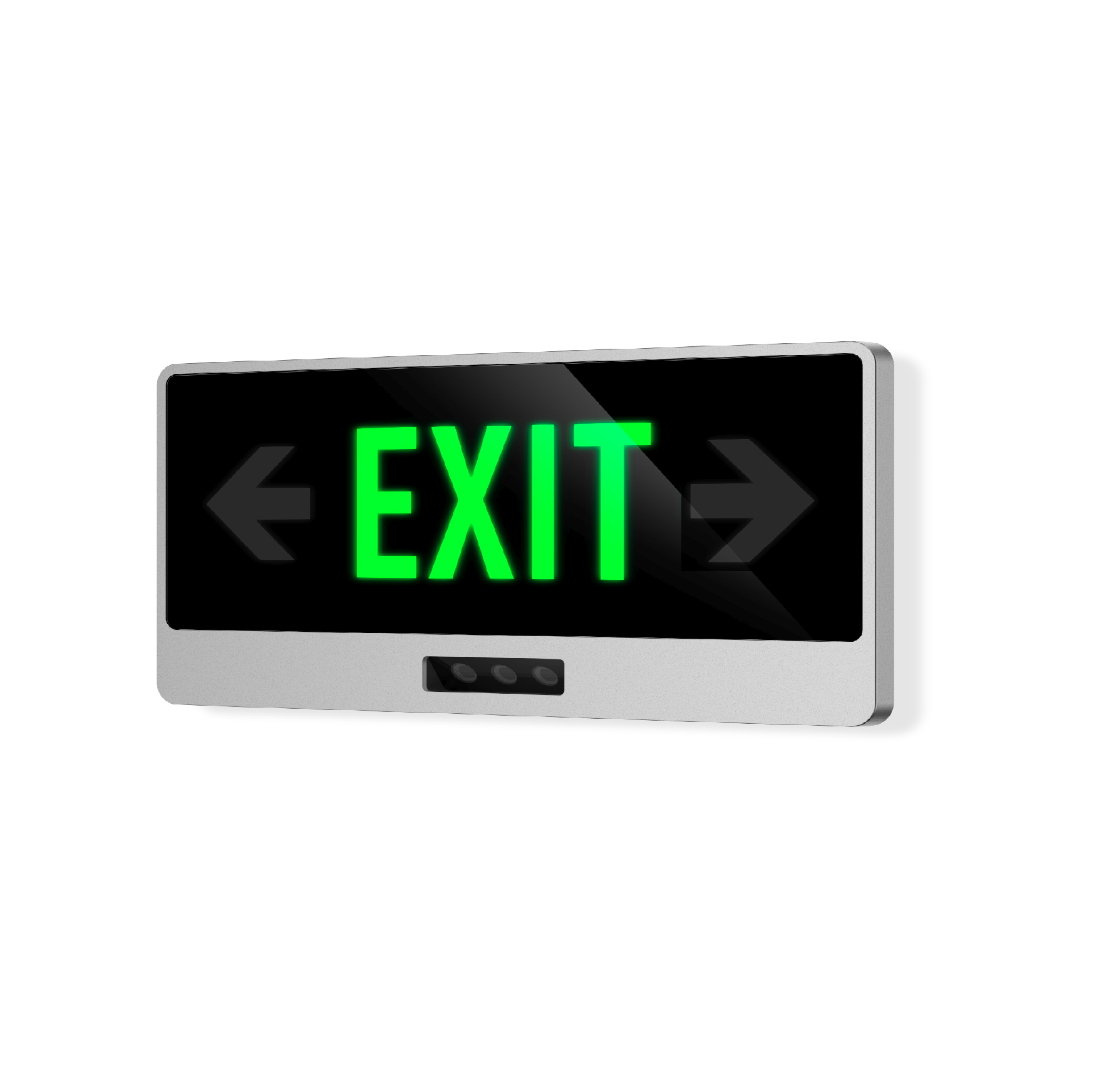 Close-up of the Safeway Guide exit display.
